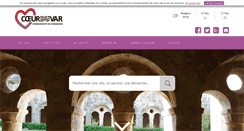 Desktop Screenshot of coeurduvar.com