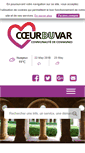 Mobile Screenshot of coeurduvar.com